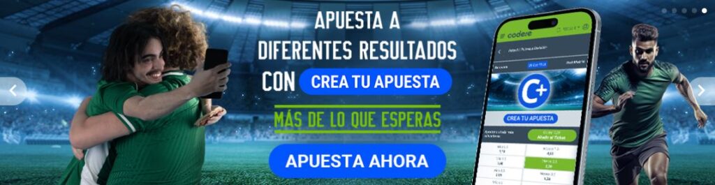 crear apuestas en codere