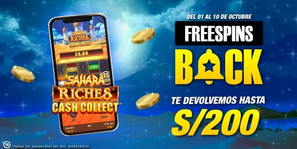 doradobet freespins back