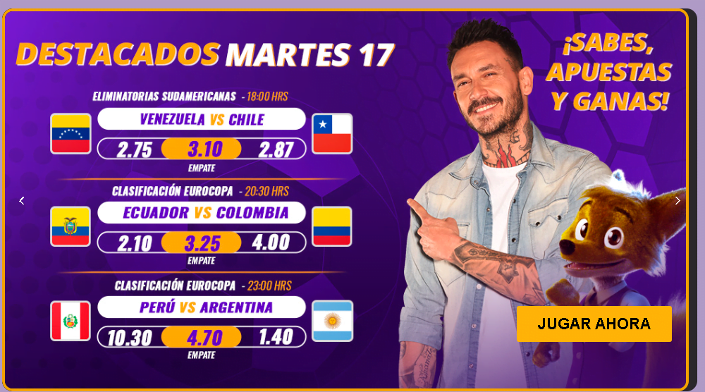 Latamwin Venezuela vs Chile » ¡Las mejores cuotas!