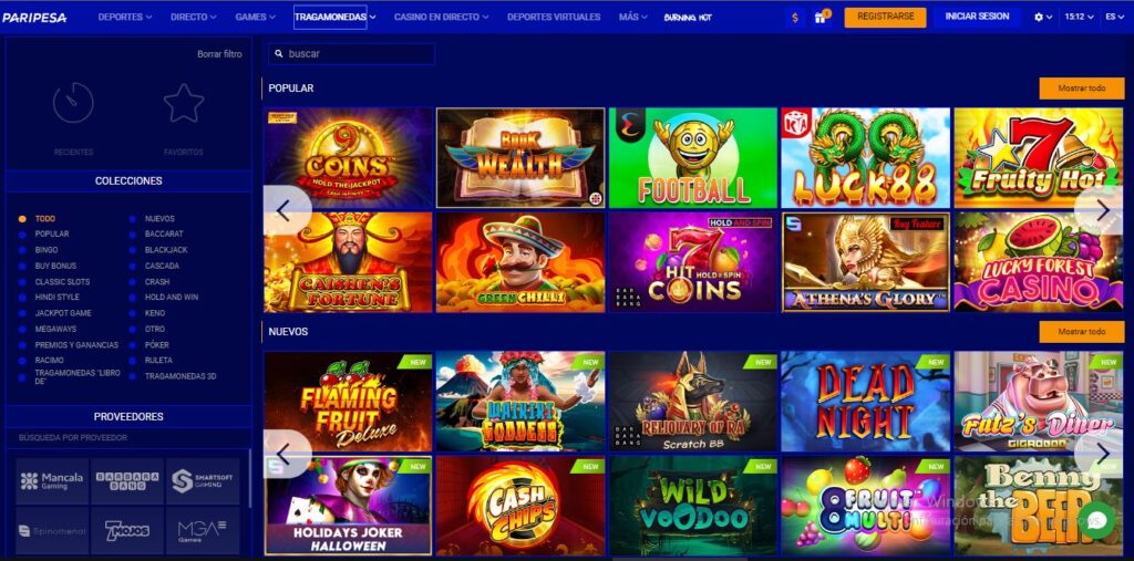 paripesa bono bienvenida casino