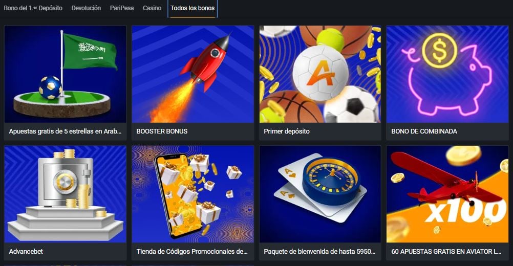 paripesa oferta casino