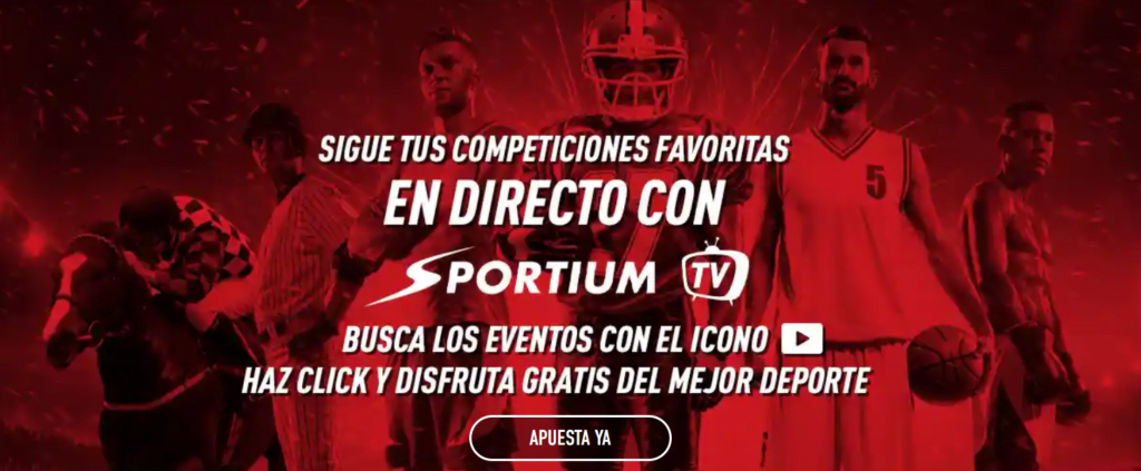 ver fútbol online sportium