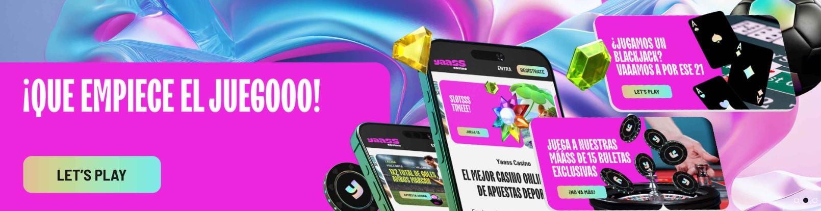 YAASS CASINO Análisis — ¡Casino, Apuestas, slots y ruletas!