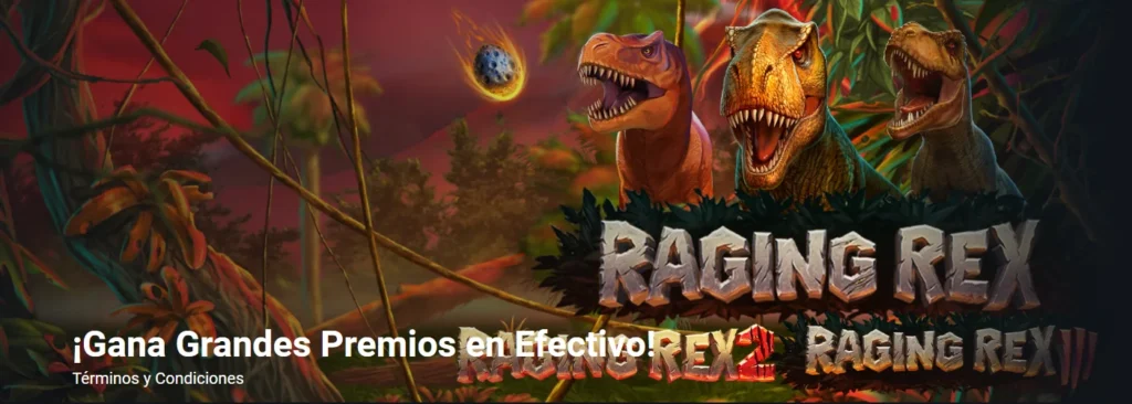 betano torneo raging rex