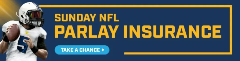 betrivers nfl sunday parlay insurance