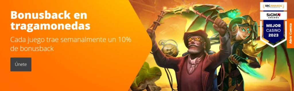 betsson bonusback en tragamonedas