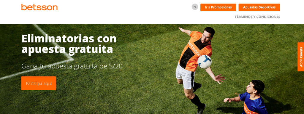 betsson oferta eliminatorias