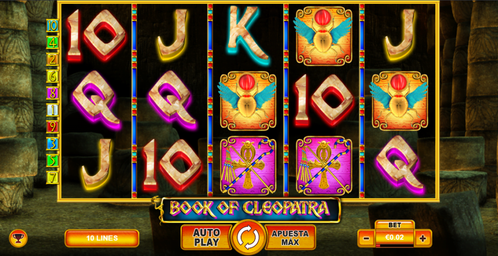book of cleopatra slot