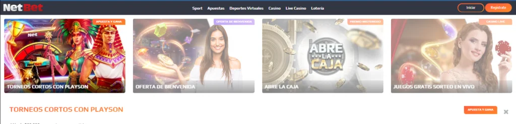 netbet torneo playson