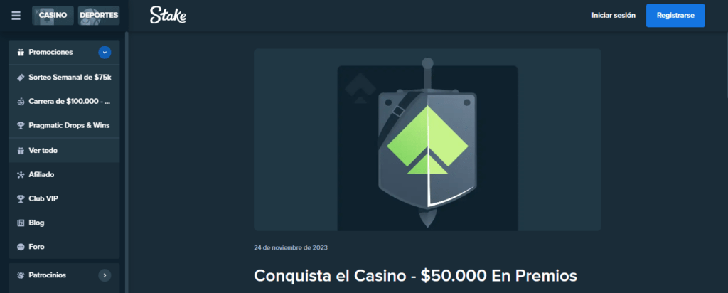 stake conquista casino