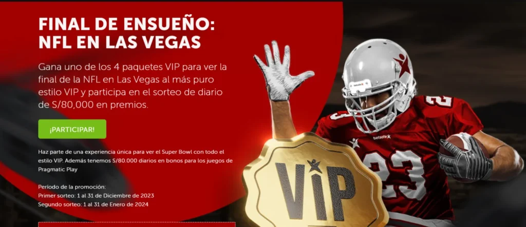 betsafe experiencia vip superbowl