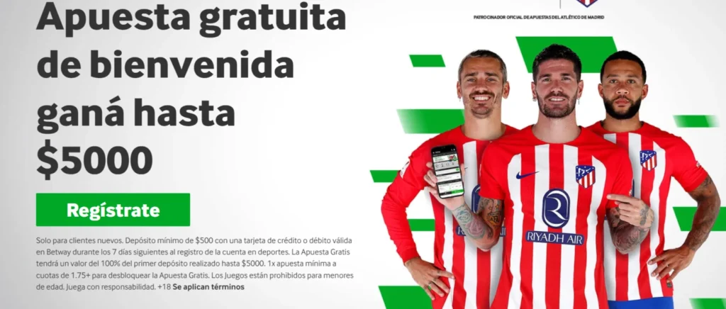 betway bono sin depósito