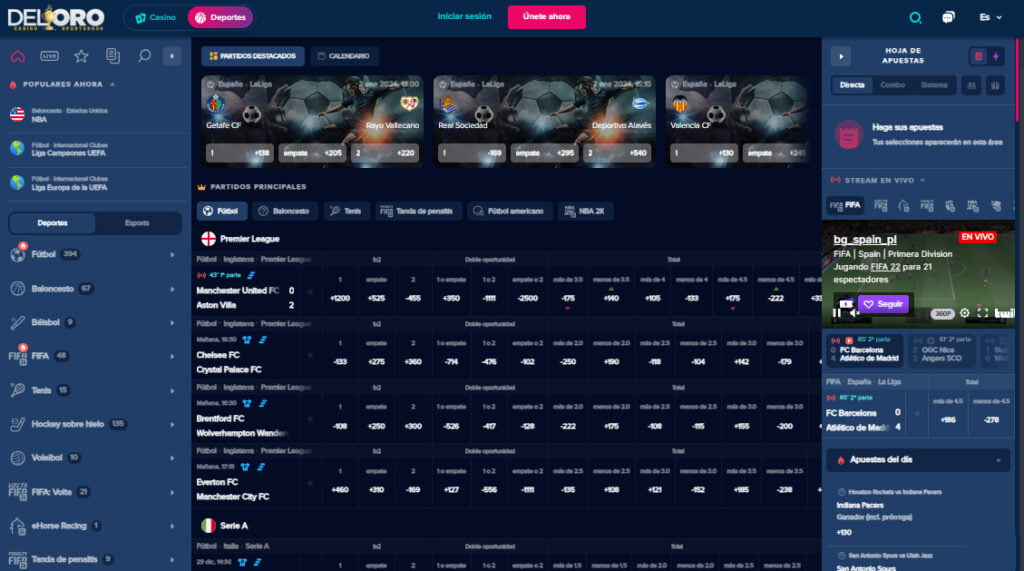 deloro oferta apuestas deportivas