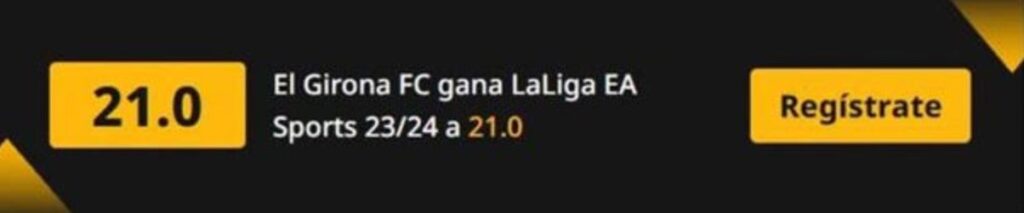 apostar girona gana la liga betfair