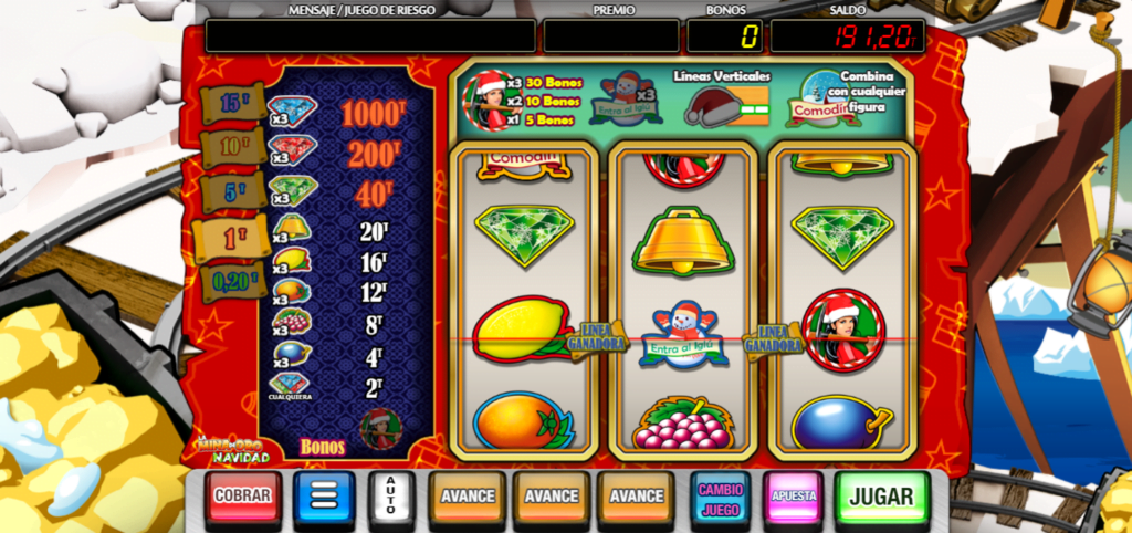 la mina oro navidad slot