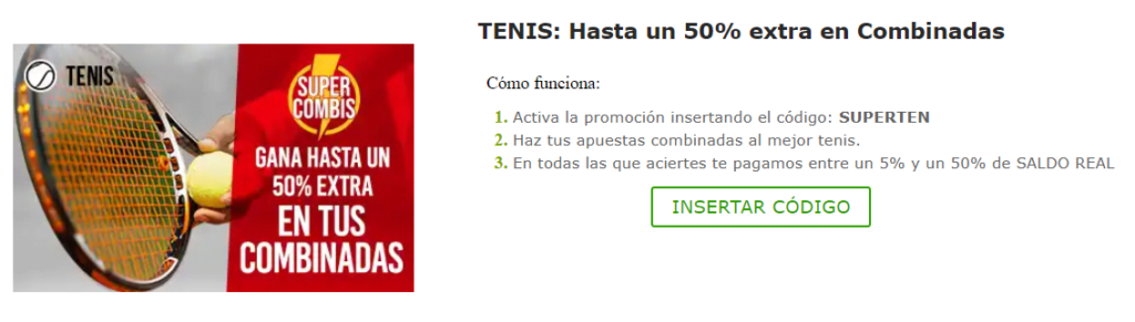 promoción tenis marcaapuestas