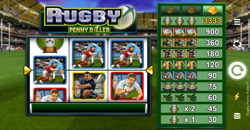 Betway Rugby Penny Roller