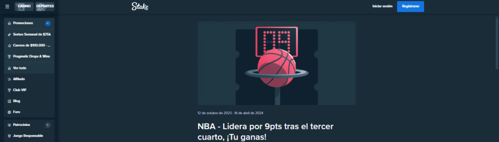 stake nba líder