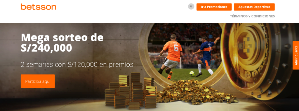 betsson mega sorteo