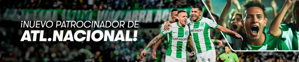 betsson patrocinador atlético nacional