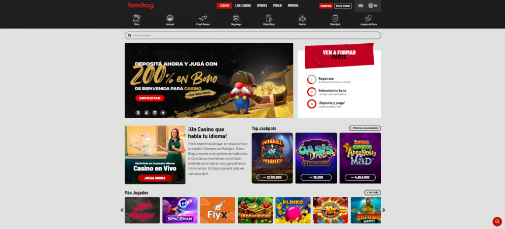 bodog mejores juegos slots