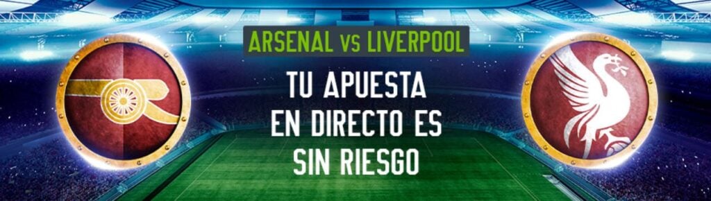 promoción codere arsenal vs liverpool