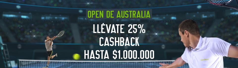 codere cashback open australia