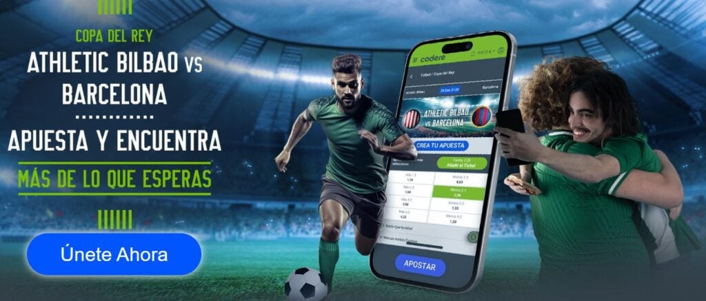 cuotas especiales codere athletic vs barça