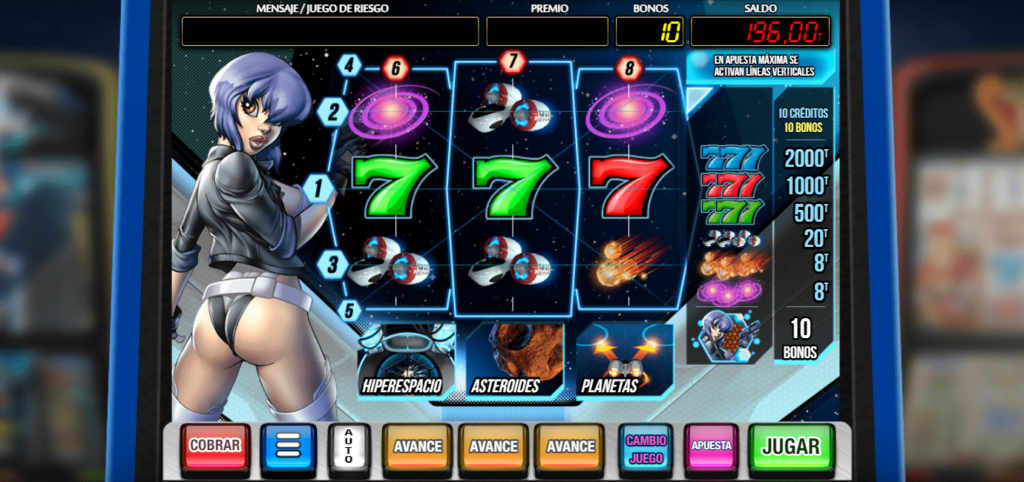 misión espacial slot gran madrid casino online