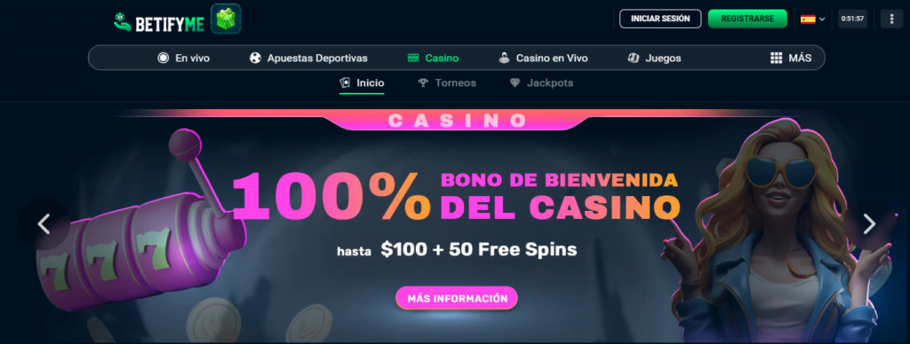 BETIFYME bono casino