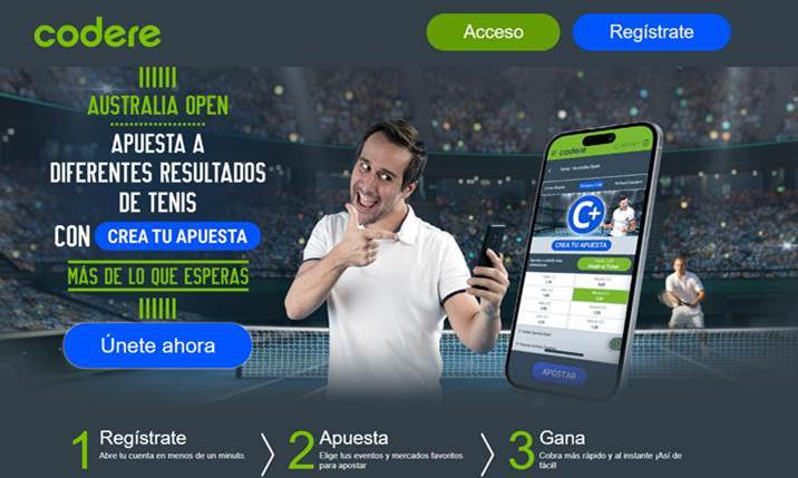 codere cuotas mejoradas open de australia