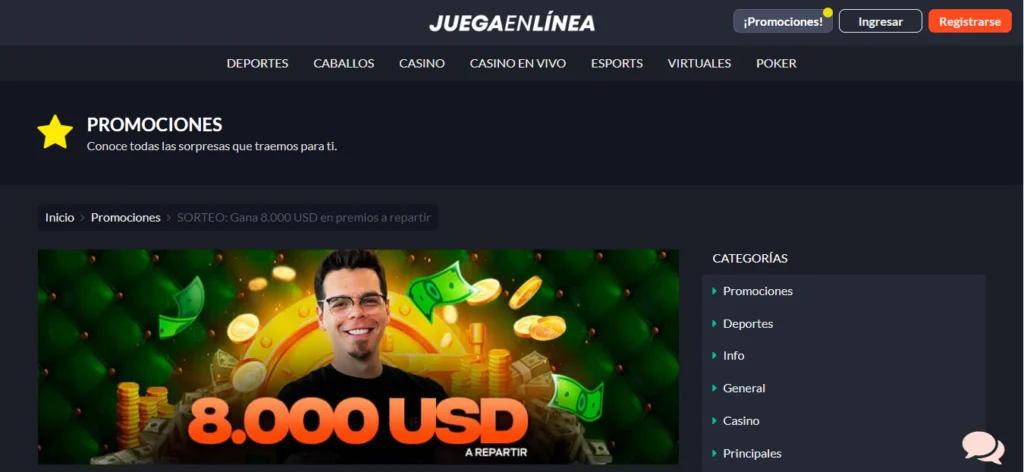 juegaenlinea sorteo del mes