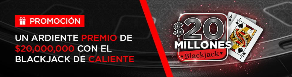 promoción blackjack caliente