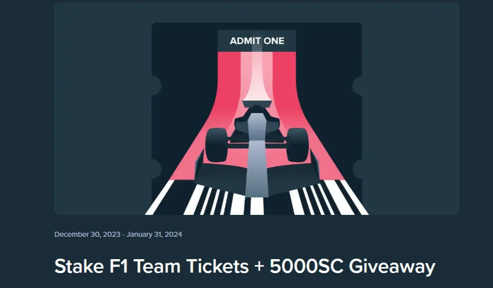 stake f1 team tickets