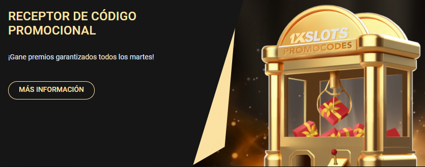 1xslots código de bono
