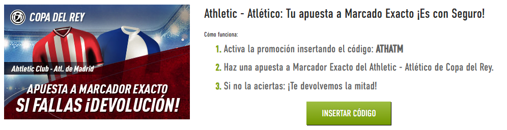 sportium apuestas athletic club vs atlético de madrid