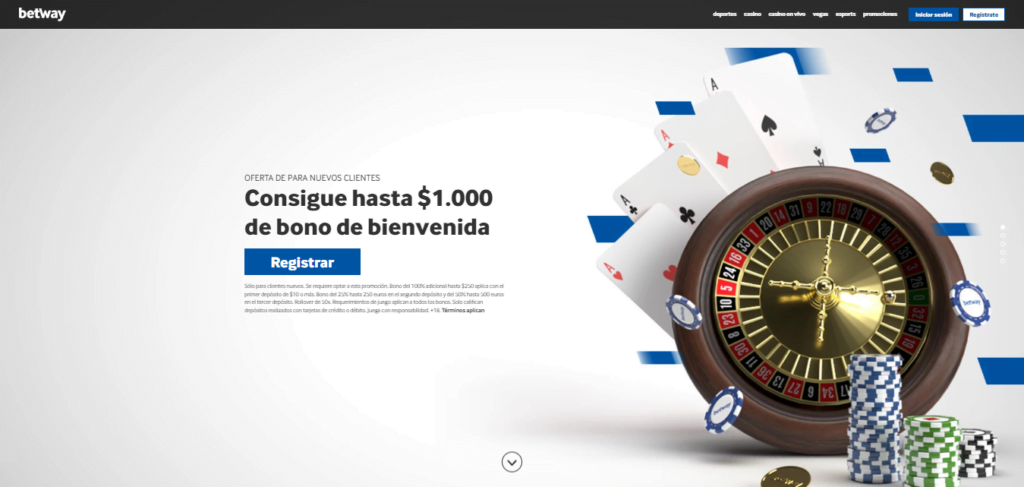betway bono sin deposito