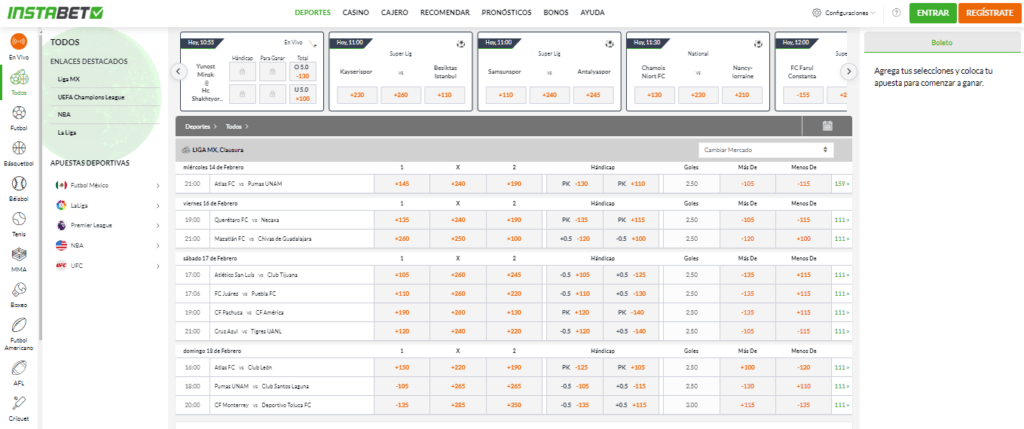instabet oferta sin deposito