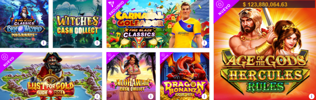 jugar slots en wplay