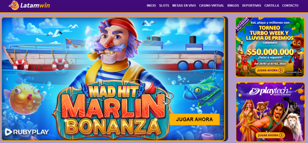 latamwin bono sin depósito