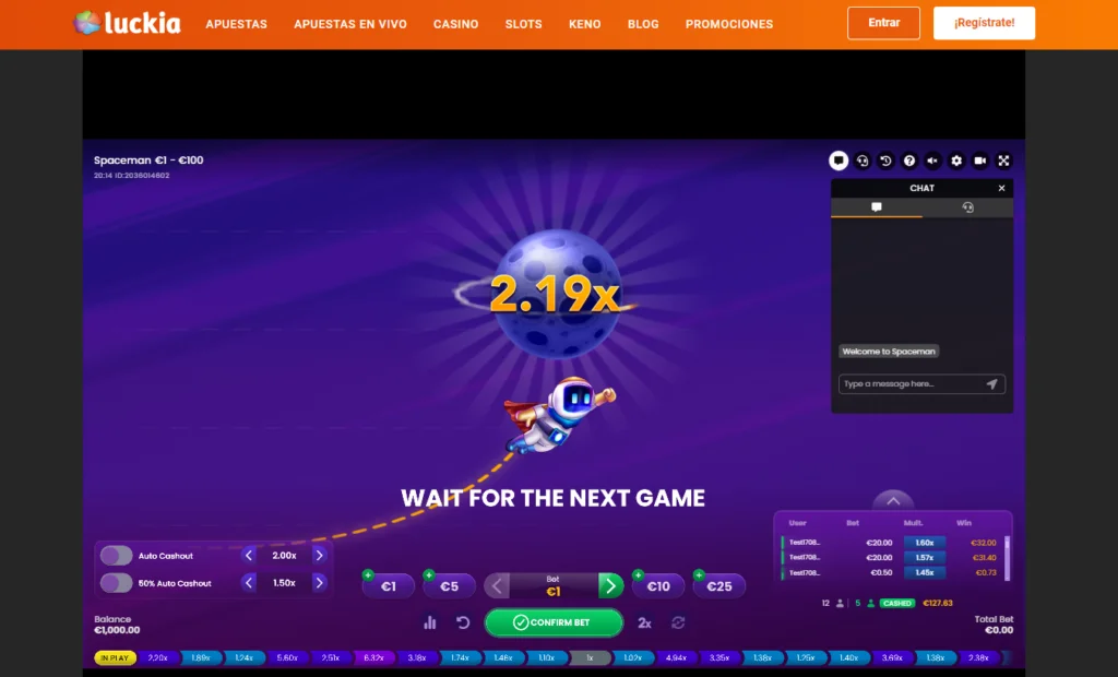 luckia nuevos juegos