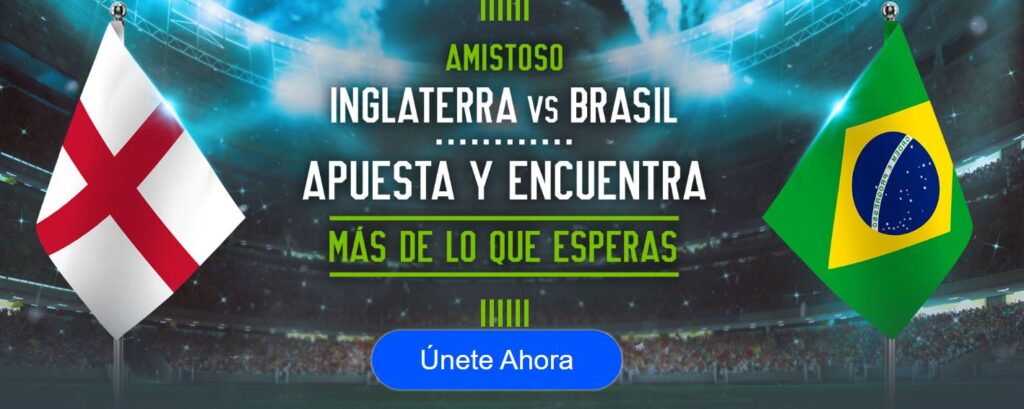 apuestas inglaterra vs brasil codere