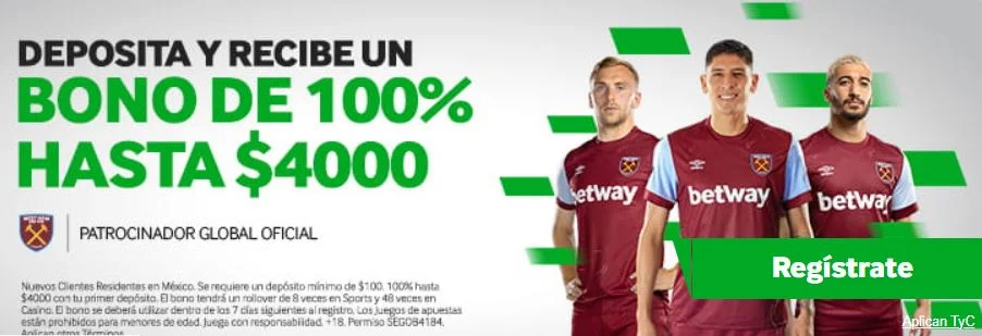 bono bienvenida betway apuestas