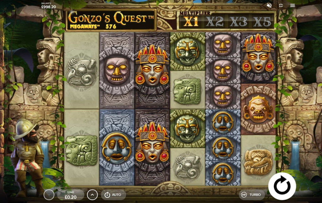 gonzo's quest playuzu