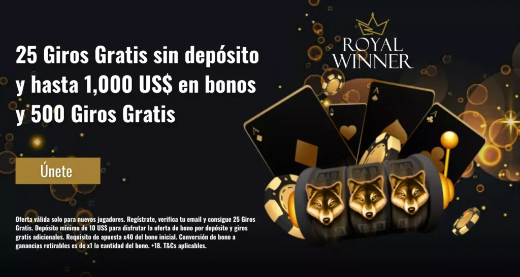 royal winner bono casino