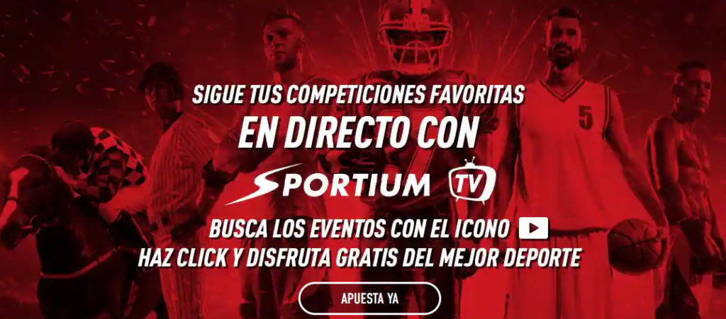 sportium tv apuestas