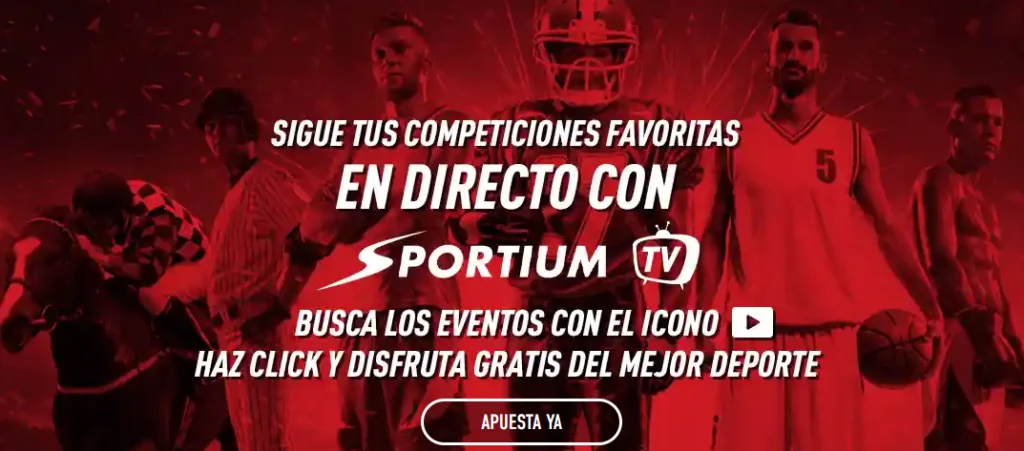 sportium tv apuestas