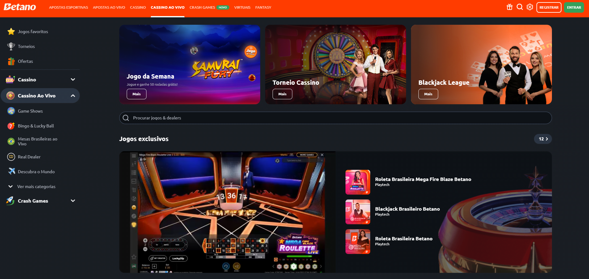 betano cassino ao vivo live