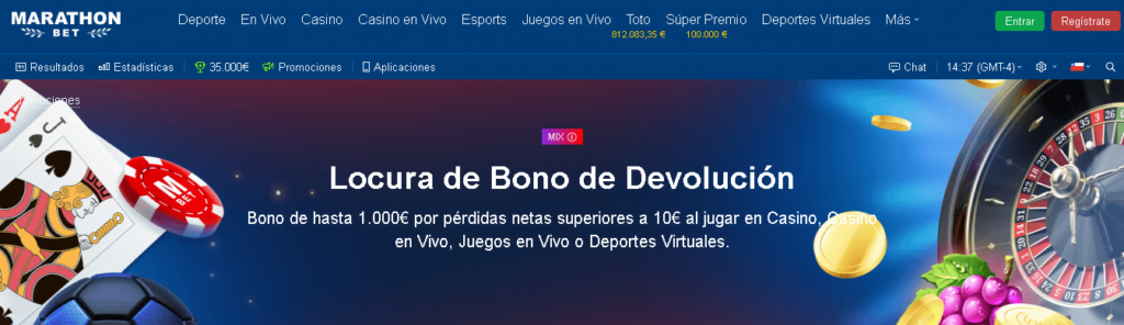 marathonbet casino en directo