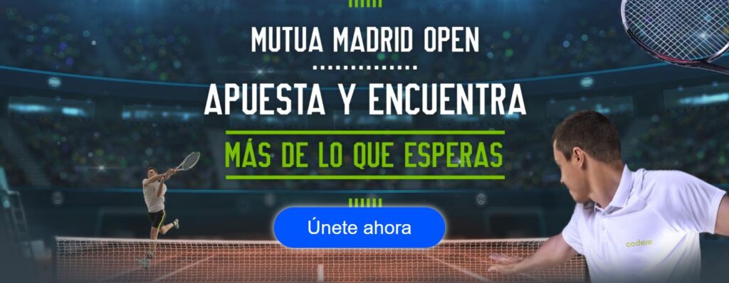 mejores apuestas mutua madrid open codere